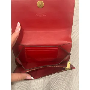 Alternative view of Dior wallet on a chain