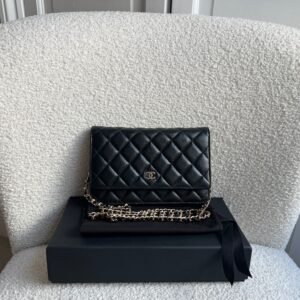 Chanel Black Caviar Wallet on Chain
