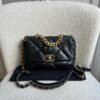 Chanel Small 19 in Black Lambskin