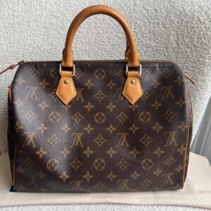 Alternative view of Louis Vuitton Speedy 30 in Monogram canvas with gold hardware